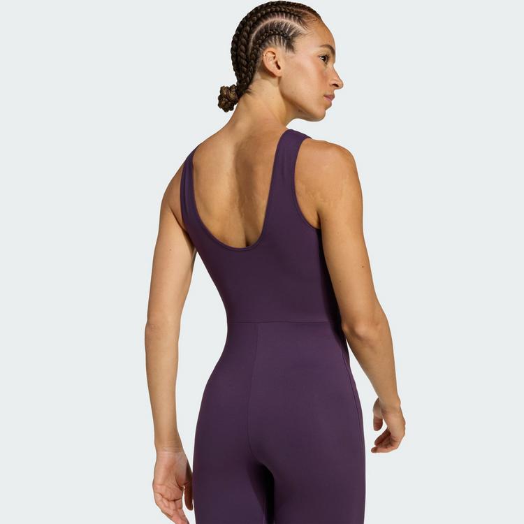 adidas adidas Yoga Motion Onesie Bodysuit Damen - Aurora Plum - 0 | SportScheck