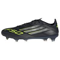 adidas F50 Pro Firm Ground Boots Fu&szlig;ballschuhe - Core Black / Iron Metallic / Lucid Lemon