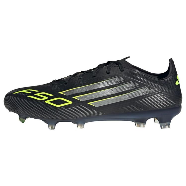 adidas adidas F50 Pro Firm Ground Boots Fu&szlig;ballschuhe - Core Black / Iron Metallic / Lucid Lemon - 0 | SportScheck