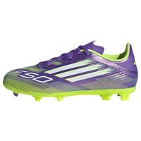 adidas F50 League Kids FG/MG Fu&szlig;ballschuh Fu&szlig;ballschuhe Kinder - Purple Rush / Cloud White / Lucid Lemon