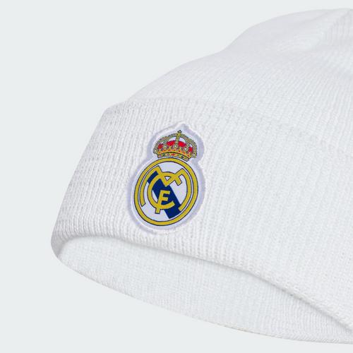 Rückansicht von adidas Real Madrid Beanie Beanie White / Light Solid Grey