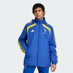 Rückansicht von adidas Juventus Turin Vialli Pack Windbreaker Outdoorjacke Herren Royal Blue