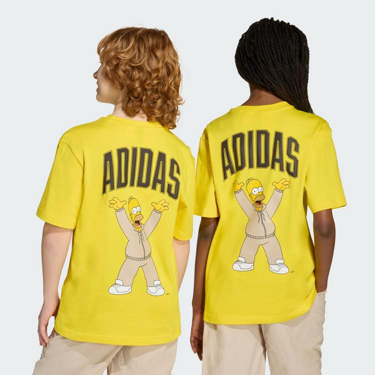 adidas adidas Die Simpsons T-Shirt mit Grafik Kinder T-Shirt Kinder - Yellow - 1 | SportScheck