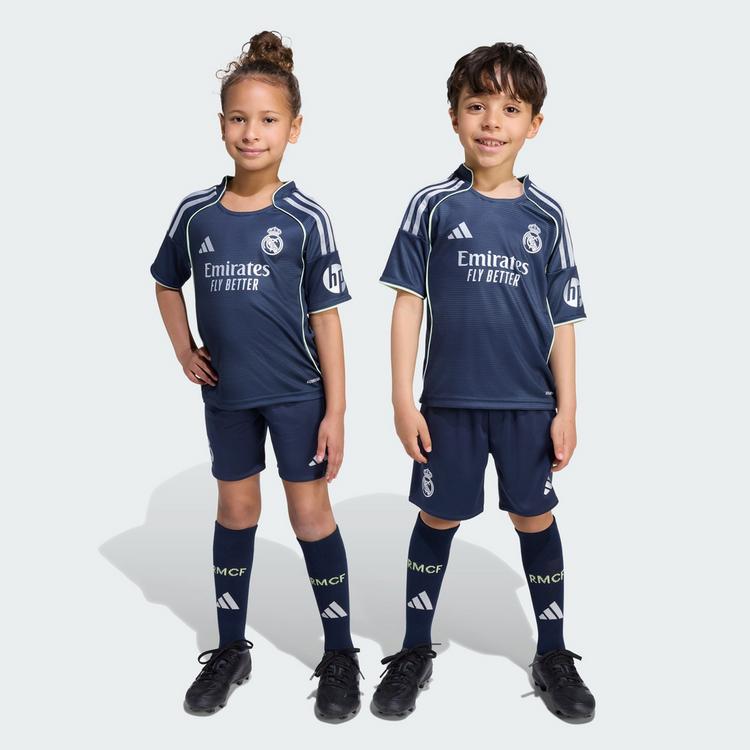 adidas adidas Real Madrid 25/26 Away Kids Mini Kit Teamtrikot Kinder - Legend Ink - 0 | SportScheck
