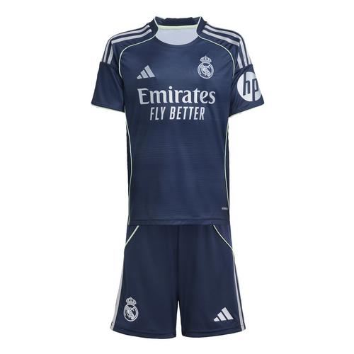adidas Real Madrid 25/26 Away Junior-Ausr&uuml;stung Teamtrikot Kinder