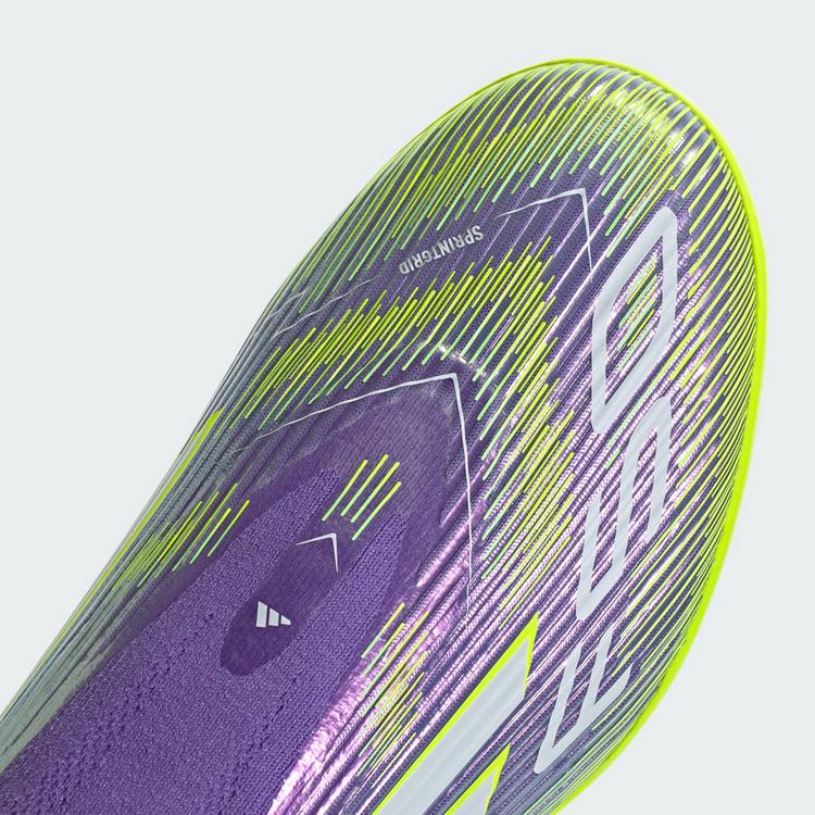 adidas adidas F50 League Laceless TF Fu&szlig;ballschuh Fu&szlig;ballschuhe - Purple Rush / Cloud White / Lucid Lemon - 5 | SportScheck
