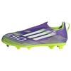 adidas F50 League Laceless Kids TF Fu&szlig;ballschuh Fu&szlig;ballschuhe Kinder - Purple Rush / Cloud White / Lucid Lemon