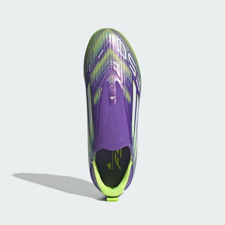 adidas adidas F50 League Laceless Kids TF Fu&szlig;ballschuh Fu&szlig;ballschuhe Kinder - Purple Rush / Cloud White / Lucid Lemon - 1 | SportScheck
