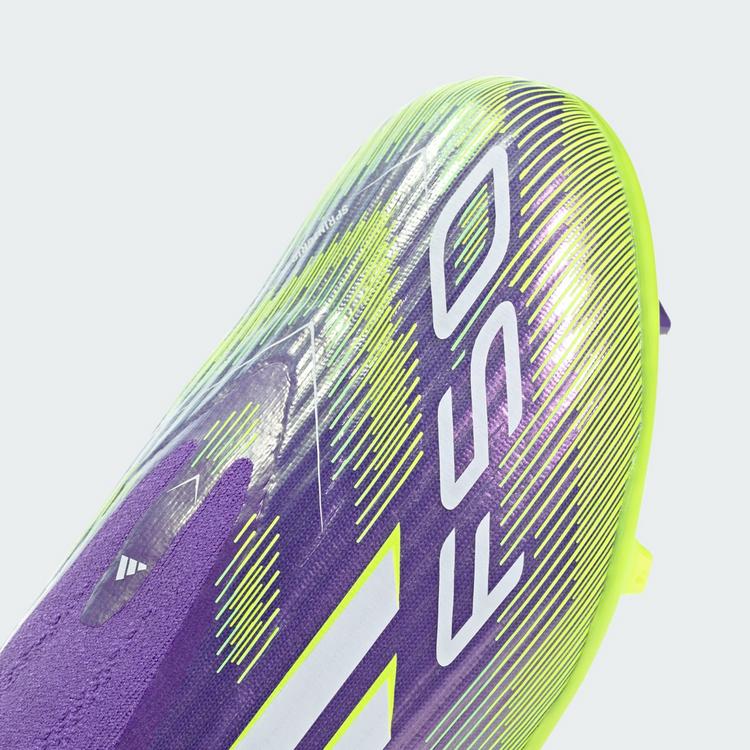 adidas adidas F50 League Laceless Kids TF Fu&szlig;ballschuh Fu&szlig;ballschuhe Kinder - Purple Rush / Cloud White / Lucid Lemon - 6 | SportScheck