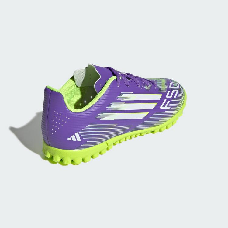 adidas adidas F50 Club Kunstrasen Fu&szlig;ballschuhe Kinder Fu&szlig;ballschuhe Kinder - Purple Rush / Cloud White / Lucid Lemon - 3 | SportScheck