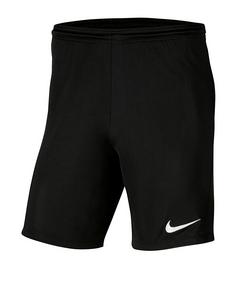 Nike Park III Short Fußballshorts Herren schwarz
