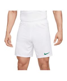 Nike Park III Short Fußballshorts Herren weissgruen