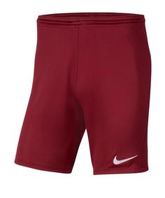 Nike Park III Short Fußballshorts Herren rot