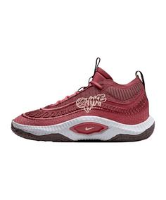 Rückansicht von Nike Cosmic Unity 3 Hallenschuhe Herren rot