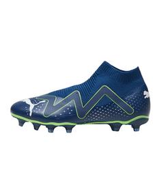 PUMA FUTURE Match+ LL FG/AG Gear Up Fußballschuhe blauweissgruen