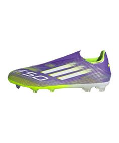 adidas F50 League LL FG/MG Electric Stealth Fußballschuhe Herren lilaweiss
