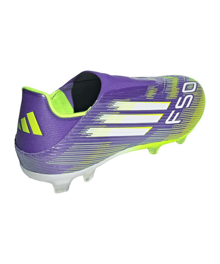 adidas adidas F50 League LL FG/MG Coral Blaze Fu&szlig;ballschuhe Herren - lilaweiss - 2 | SportScheck