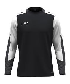 JAKO Dynamic Sweatshirt Funktionssweatshirt Herren schwarzweissgrau
