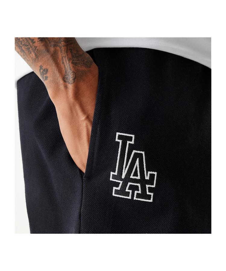 New Era New Era MLB Los Angeles Dodgers Pique Short Sweathose Herren - schwarz - 0 | SportScheck