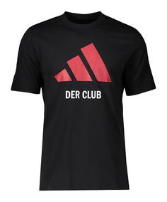 adidas 1. FC Nürnberg T-Shirt Fanshirt Herren schwarz