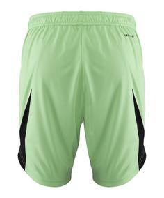 Rückansicht von adidas FC Schalke 04 Torwartshort 2025/2026 Fußballshorts gruen