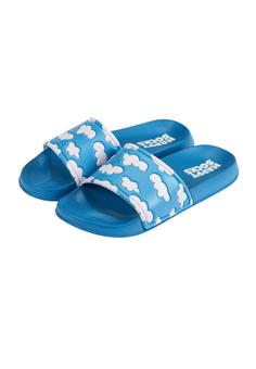Happy Socks Cloudy Slider Zehentrenner light blue