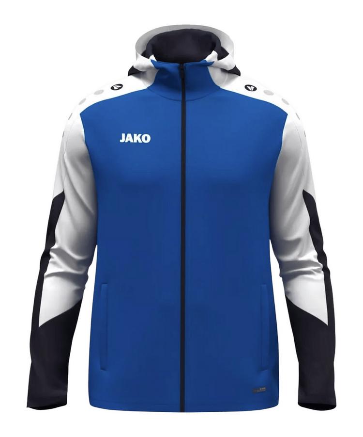 JAKO JAKO Dynamic Kapuzenjacke Kids Trainingsjacke Kinder - blauweissblau - 0 | SportScheck