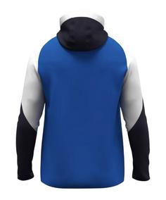Rückansicht von JAKO Dynamic Kapuzenjacke Kids Trainingsjacke Kinder blauweissblau