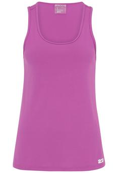 2XU Aero Singlet Funktionsshirt Damen hyper violet-white reflective