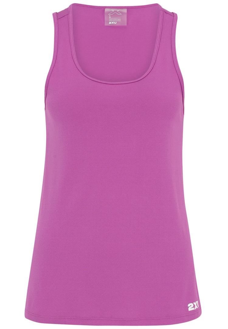 2XU 2XU Aero Singlet Funktionsshirt Damen - hyper violet-white reflective - 0 | SportScheck