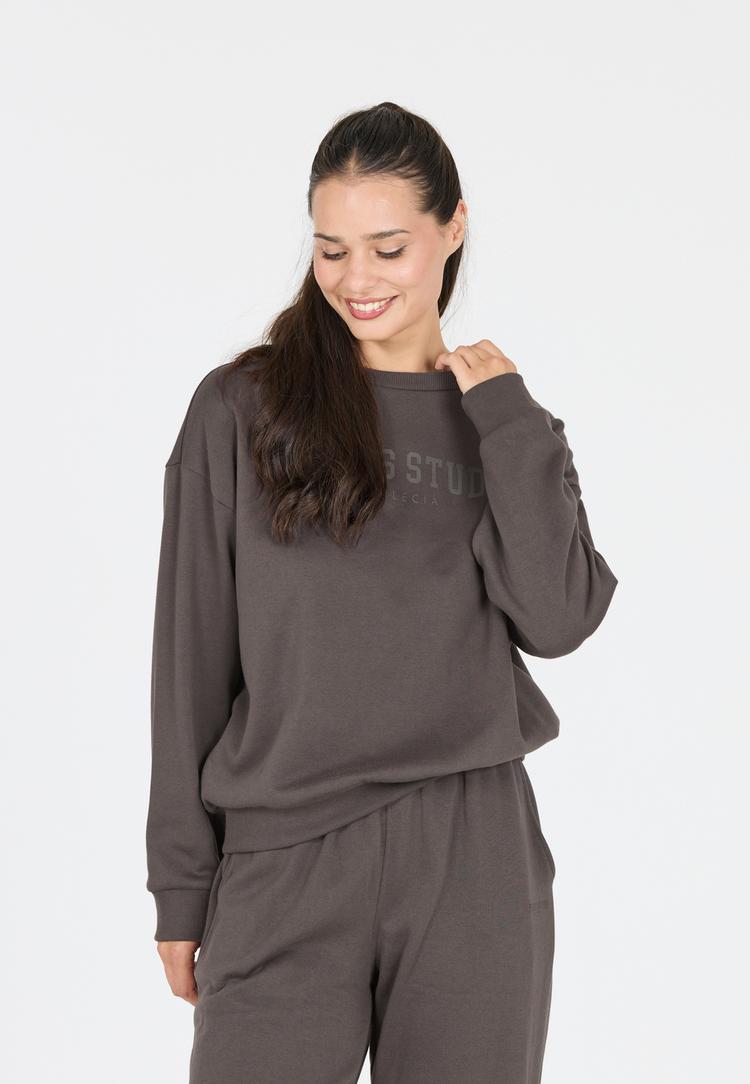 Athlecia Athlecia Giannis Sweatshirt Damen - 1099 Dark Concrete - 2 | SportScheck