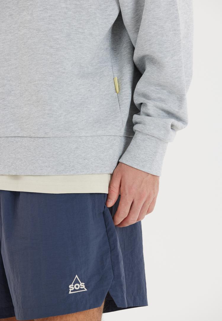 SOS SOS Bovec Sweatshirt Herren - 1005 Light Grey Melange - 1 | SportScheck