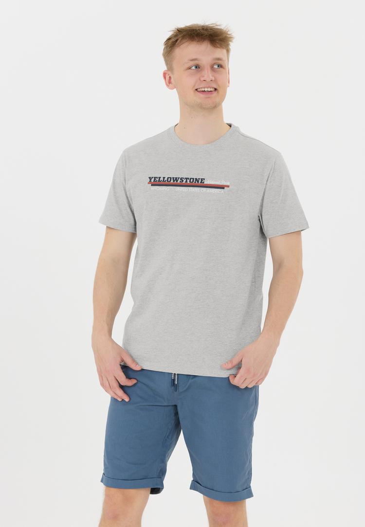 Cruz Cruz Doney Kurzarmbluse Herren - 1005 Light Grey Melange - 2 | SportScheck