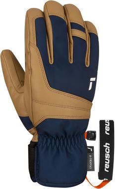 Rückansicht von Reusch Experience R-TEX XT Outdoorhandschuhe 4033  blue / camel