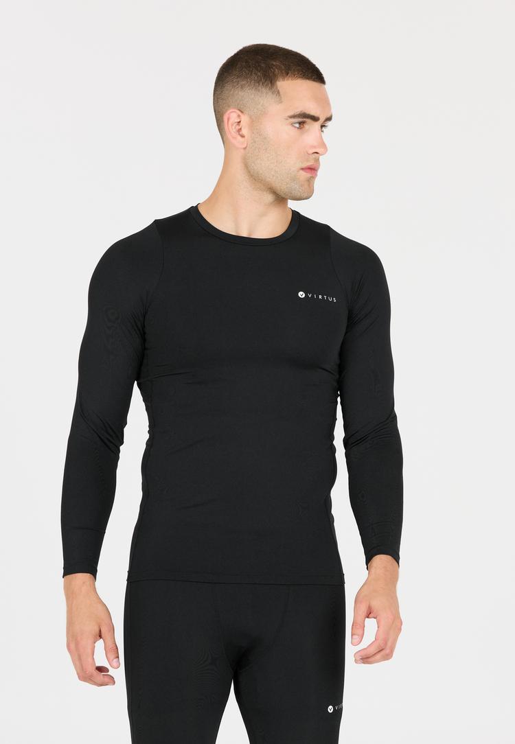 Virtus Virtus Jasp Langarmhemd Herren - 1001 Black - 1 | SportScheck