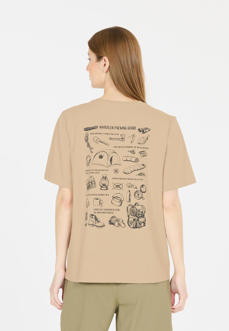 Whistler Whistler Caloot Kurzarmbluse Damen - 1265 Island Fossil - 3 | SportScheck