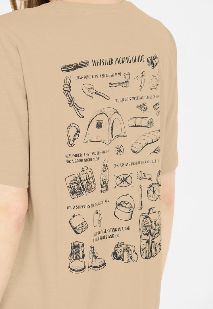 Whistler Whistler Caloot Kurzarmbluse Damen - 1265 Island Fossil - 4 | SportScheck