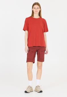 Rückansicht von Whistler Caloot Kurzarmbluse Damen 4344 Cinnabar