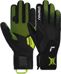 Reusch Worldcup Warrior Speedline Handschuh - 7752 black/safety yellow