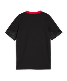 Rückansicht von PUMA AC Mailand Training Trikot Kids Fußballtrikot Kinder schwarz