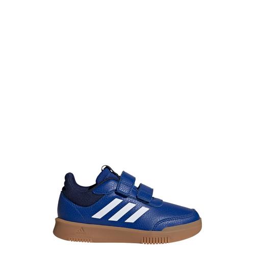 Rückansicht von adidas Tensaur Hook and Loop Schuh Sneaker Kinder Royal Blue / Cloud White / Dark Blue
