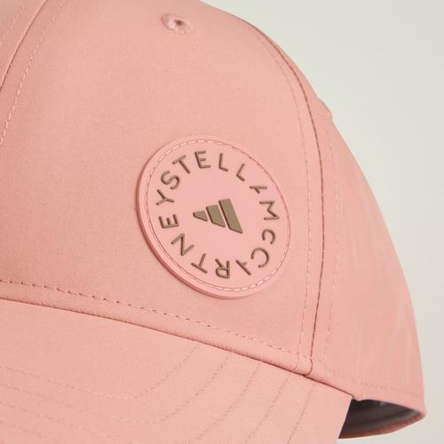 Rückansicht von adidas adidas by Stella McCartney Kappe Cap Damen Light Rosewood / Brown Moss