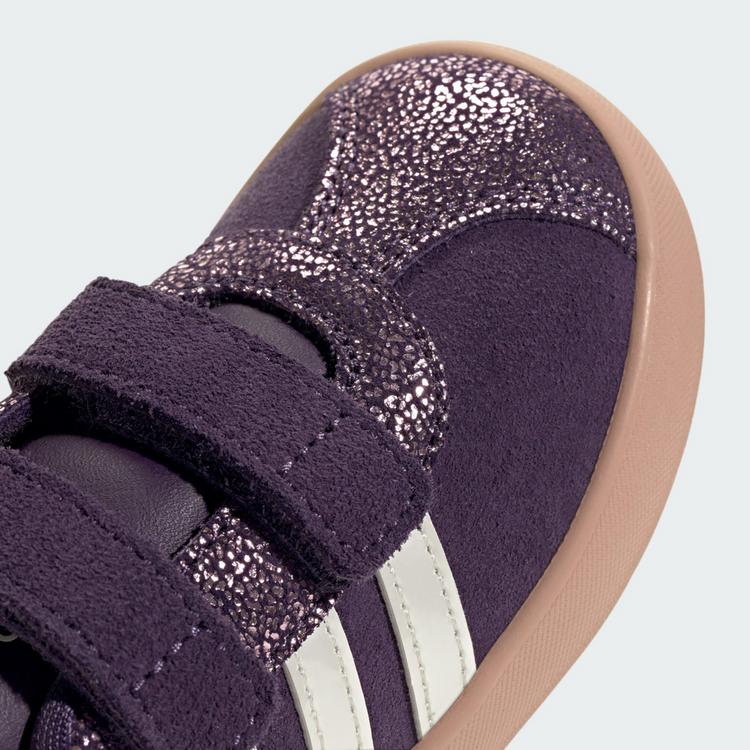 adidas adidas Kinderschuh VL Court 3.0 Kids Sneaker Kinder - Aurora Plum / Zero Metalic / Pink Gum - 6 | SportScheck