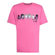 adidas adidas x Jeremy Scott T-Shirt T-Shirt Herren Lucid Fuchsia