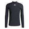 adidas Lang&auml;rmeliger Rashguard UV-Shirt Herren - Black / White