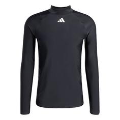 adidas Langärmeliger Rashguard UV-Shirt Herren Black / White