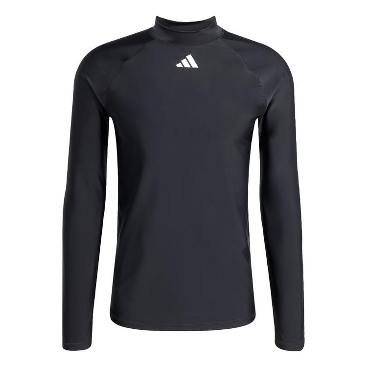 adidas adidas Lang&auml;rmeliger Rashguard UV-Shirt Herren - Black / White - 0 | SportScheck