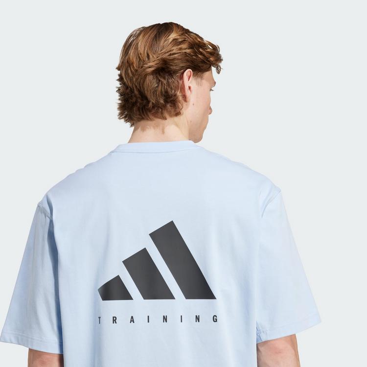 adidas adidas PrimeLift Workout T-Shirt, Oversize T-Shirt Herren - Glow Blue - 1 | SportScheck