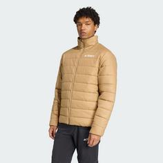 Rückansicht von adidas Terrex Multi Essentials Isolationsjacke Outdoorjacke Herren Cardboard