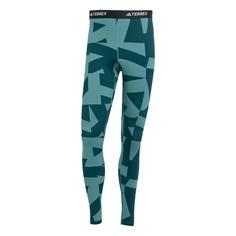 adidas Multi Synthetic Base Layer Leggings Leggings Herren Preloved Teal